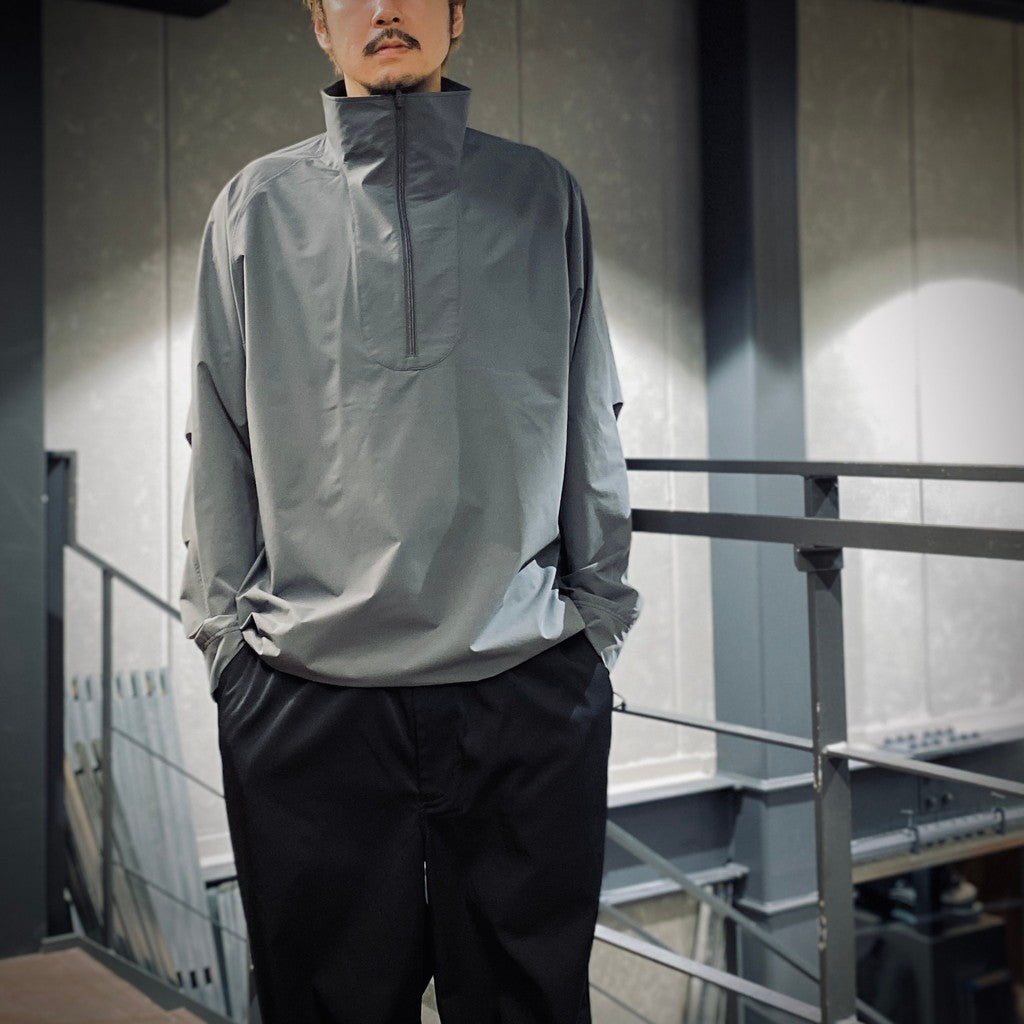 TECH HALFZIP STAND JACKET #CHARCOAL [BJ-60025]