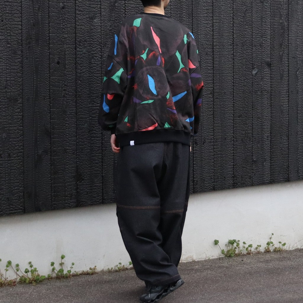 JULIEN CARD CREWNECK #Black [26SS-SW01]