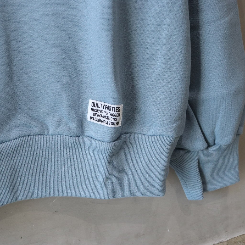 MIDDLE WEIGHT CREW NECK SWEAT SHIRT ( TYPE-3 ) #BLUE [24FW-WMC-SS11]