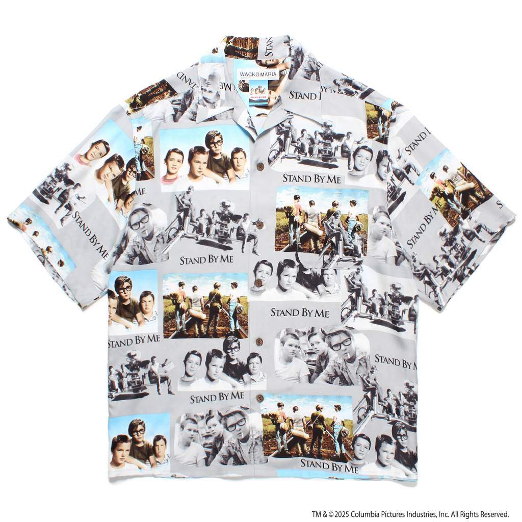 STAND BY ME | S/S HAWAIIAN SHIRT #GRAY [SBM-WM-HI01]