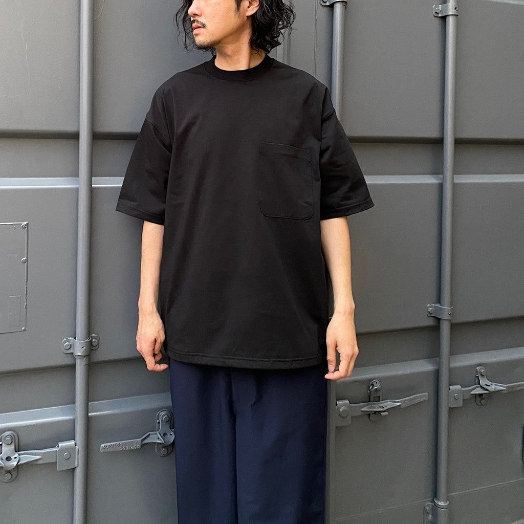 TECH TEE POCKET CREW #BLACK [BE-32024] - cocorozashi 三重県四日市