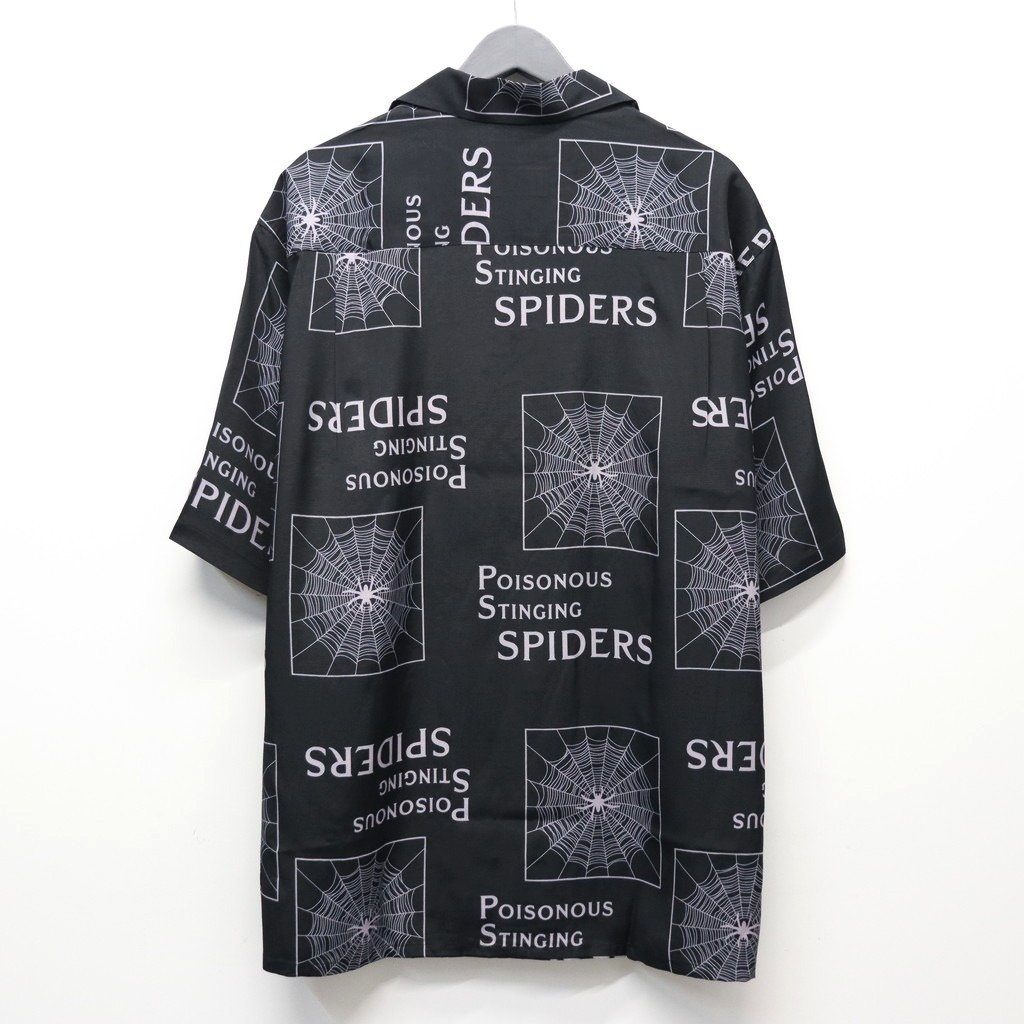 THE PHOENICIAN SCHEME | S/S HAWAIIAN SHIRT ( TYPE-3 ) #BLACK [TPS-WM-HI03]