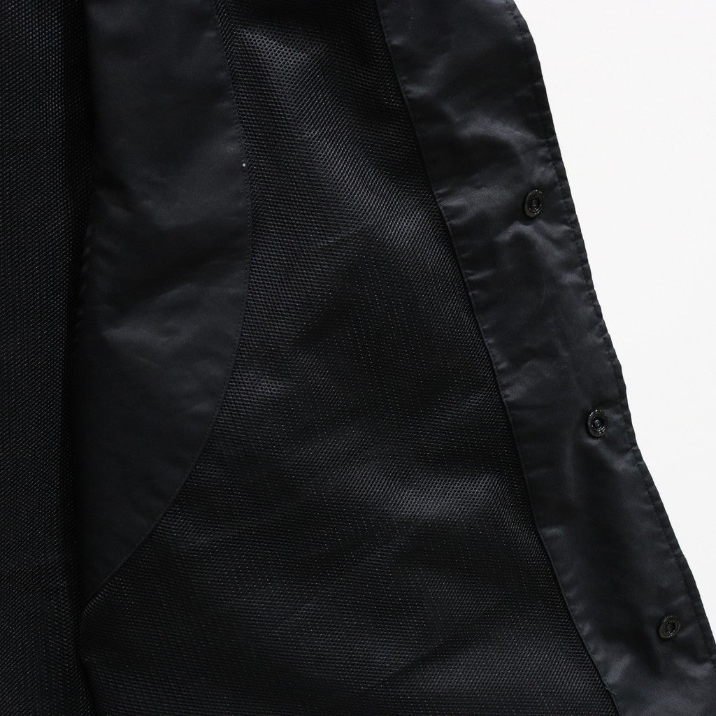 SOLOTEX PIGMENT DYE FEATURE VEST #Black [FPU10251U0001]