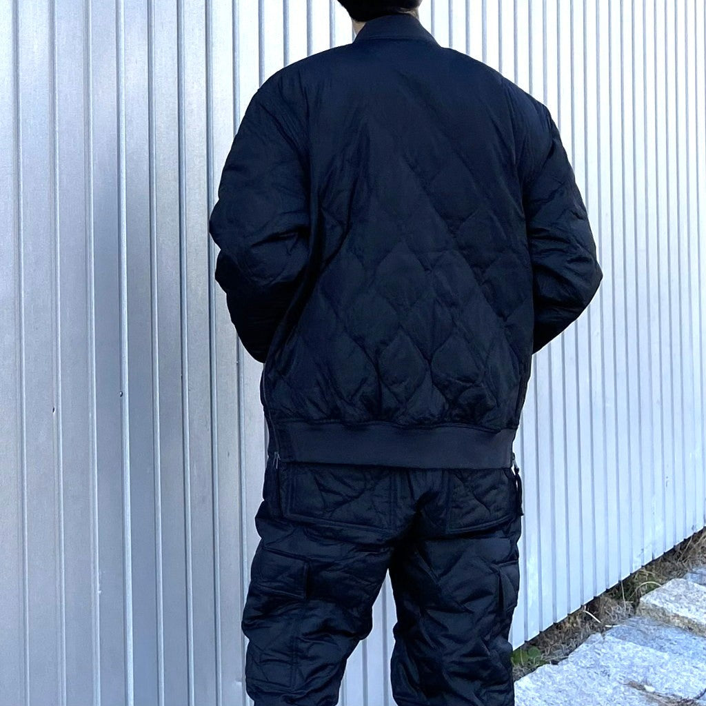 MILITARY MA-1 DOWN JKT #BLACK [TAION-111M1ML-1]