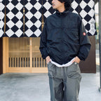 UL RIP STOP ZIP JACKET #BLACK [CES29JK23]