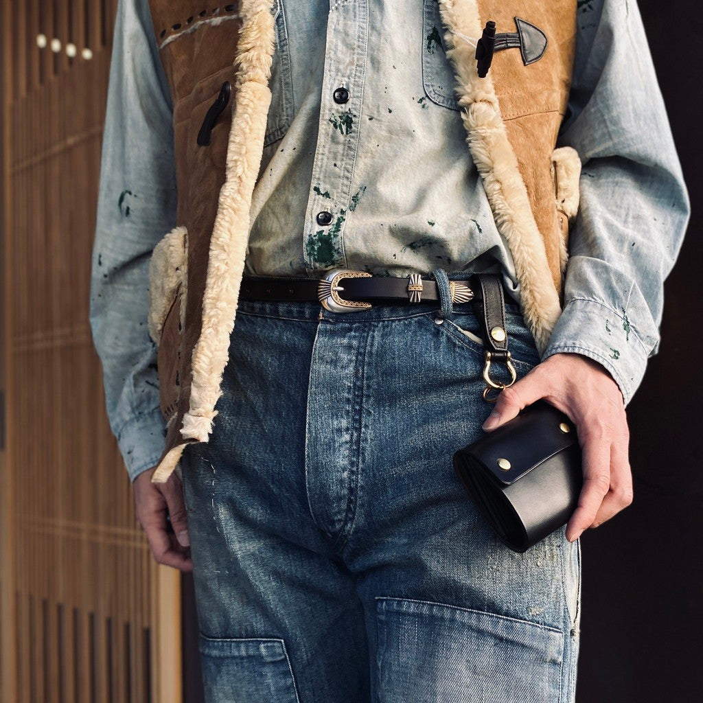 ITUAIS Diferente | CAVALLO Mini Wallet (MARYAM Horse Butt) #Black [26SS-ITU-01]