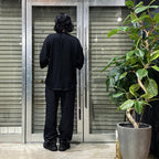 尼龍防撕裂襯裡長褲 #黑色 [MOA-LAN-18]