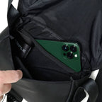 FLAP SHOULDER BAG #BLACK [BCL-110]