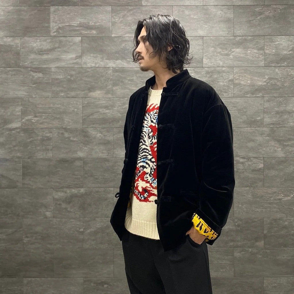 KUNG-FU JACKET #BLACK [23SSE-WMO-BL01]