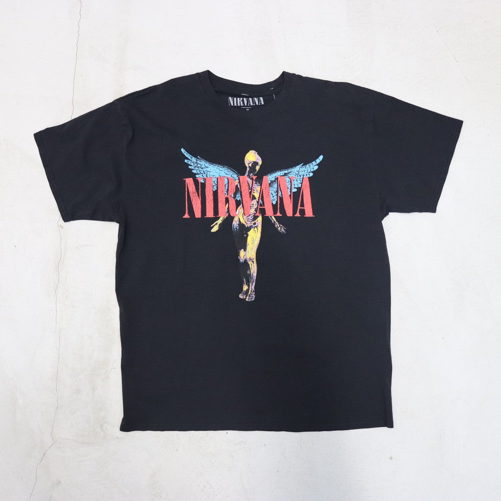 「NIRVANA」 TEE #BLACK [tl23s044]