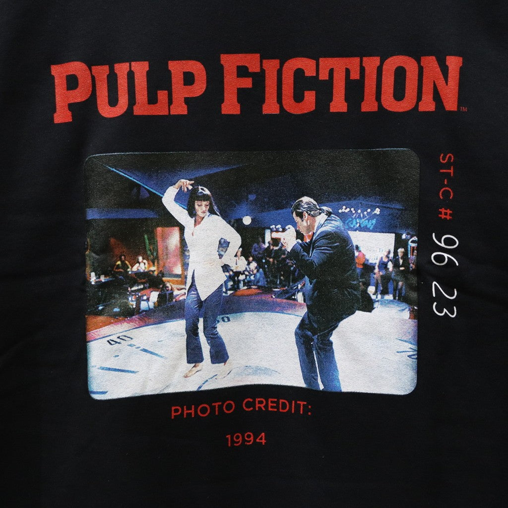 PULP FICTION | CREW NECK SWEAT SHIRT (TYPE-4) #BLACK [PF-WM-SS07]