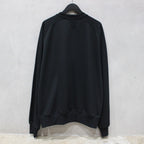 高科技衛衣圓領自由袖 #黑色 [BE-50024]