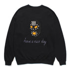 CREW NECK SWEAT SHIRT (TYPE-1) #BLACK [24FW-WMC-SS12]