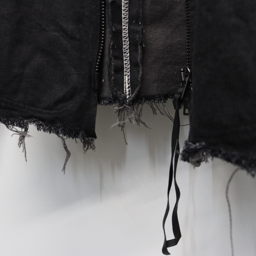 Slash Seam Flight (NOIR) #AGED BLACK [M-P2-LO7]