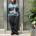 HIGHWAY 圓領毛衣 #藍色 [SC2420-KN05]