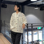 夏威夷長袖襯衫（3 型）#白色 [24FW-WMS-HI04]