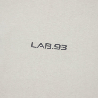 M001-G “LAB-93” 图案 T 恤 #BEIGE [GOOPI-24SS-APR-02]