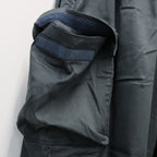 STRIPE BAGGY CARGO PANTS #Charcoal [SU26-B06]