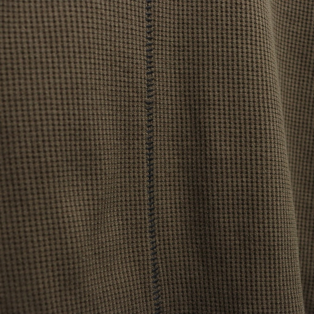 Combat Long Thermal With Damaged (CLASSIC WAFFLE KNIT) #MOCHA [M-P2-TP6]