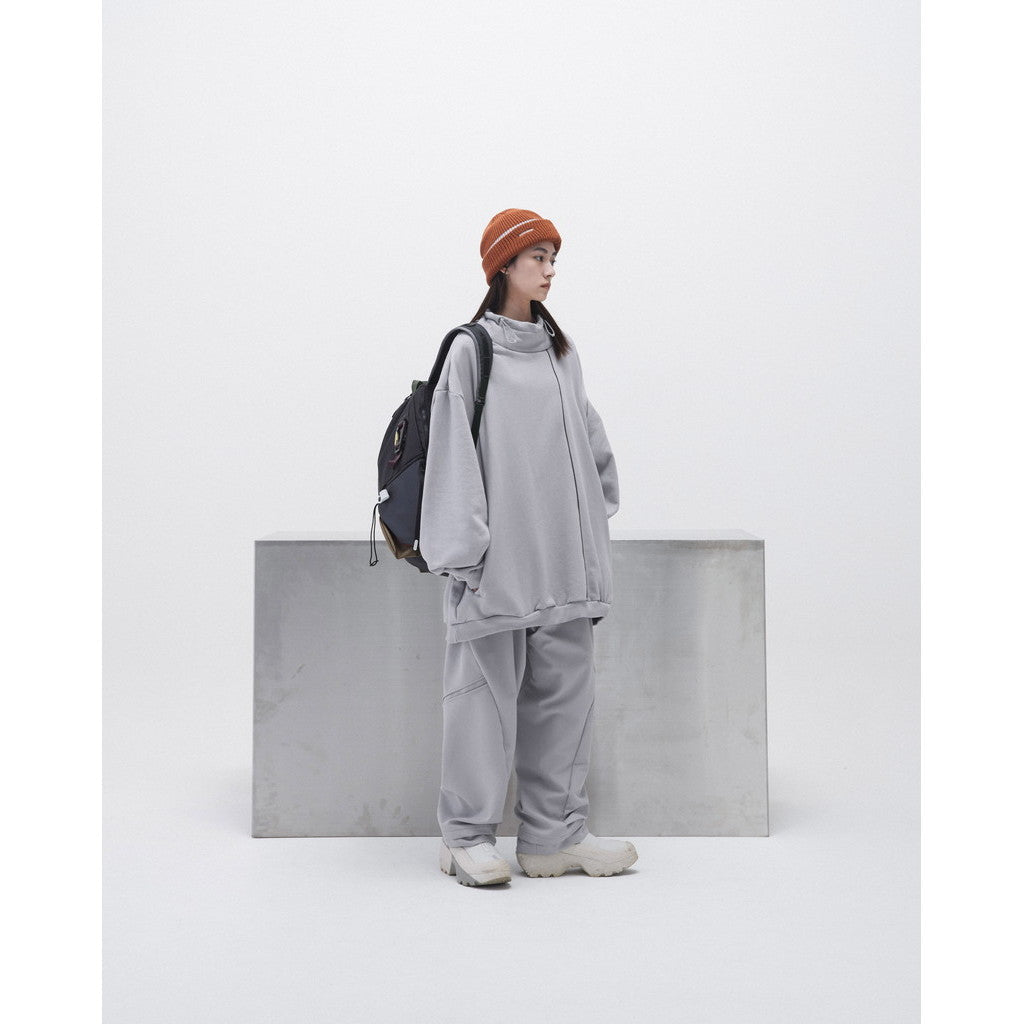 G7-S1「Anchorite」中 H 罩衫 #L-灰色 [GOOPI-23AW-JAN-02]