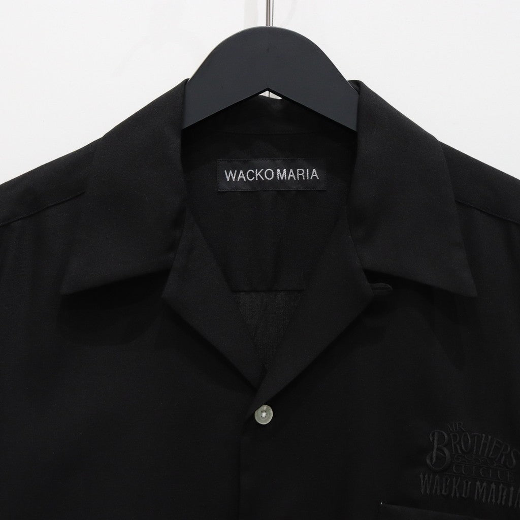 MR BROTHERS CUT CLUB | 50'S SHIRT L/S #BLACK [MBCC-WM-OC02]