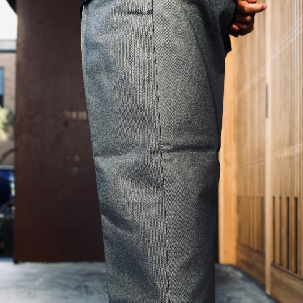 DICKIES | PLEATED TROUSERS #CHARCOAL [26FW-WMP-DC01]