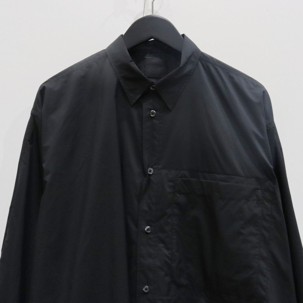 TECH TRAVEL SHIRT #BLACK [BE-64025]