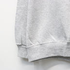 TIM LEHI | CREW NECK SWEAT SHIRT #GRAY [26SS-WMC-SS09]