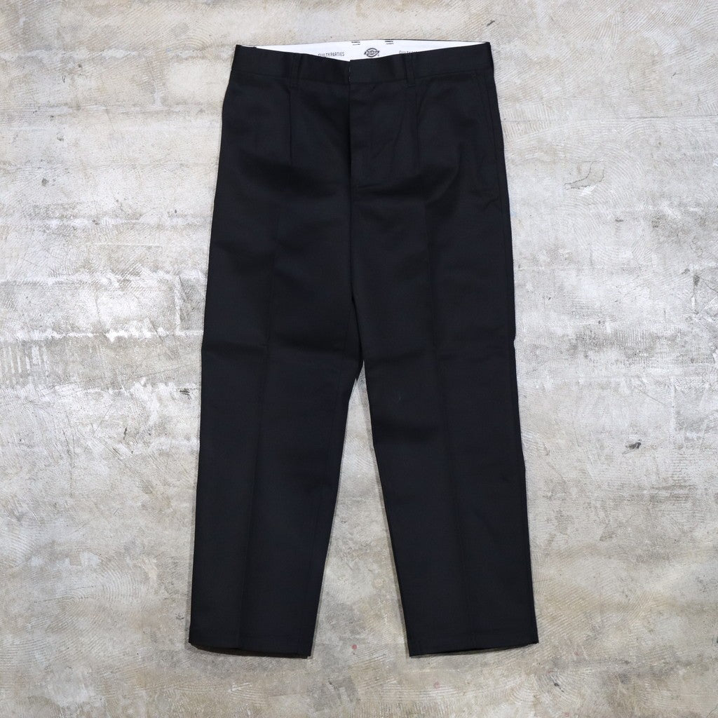 DICKIES | PLEATED TROUSERS #BLACK [24FW-WMP-DC01]