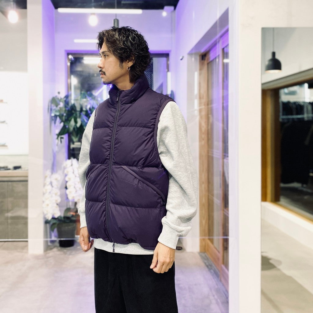 TECH ALPINE DOWN VEST #PURPLE [BW-24025W]