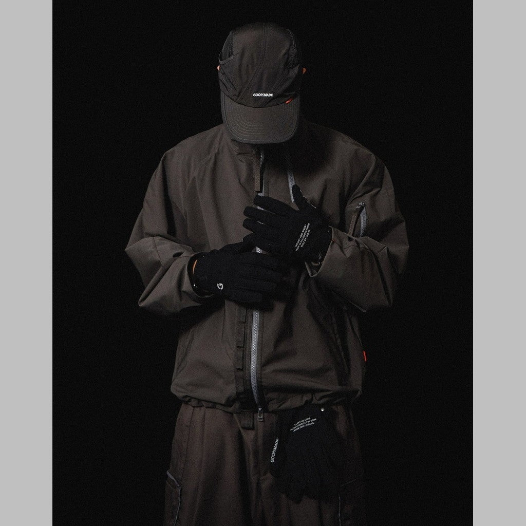 "8SE-01A" "Mori" Logo 防風手套 #SHADOW [GOOPI-24AW-DEC-04]