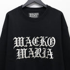 HEAVY WEIGHT CREW NECK SWEAT SHIRT #BLACK [25FW-WMC-SS05]