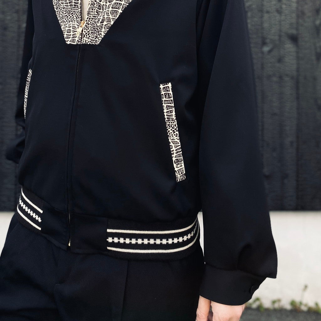 WOLF'S HEAD | 50'S JACKET -B- ( TYPE-2 ) #BLACK [WOLFSHEAD-WM-BL23]