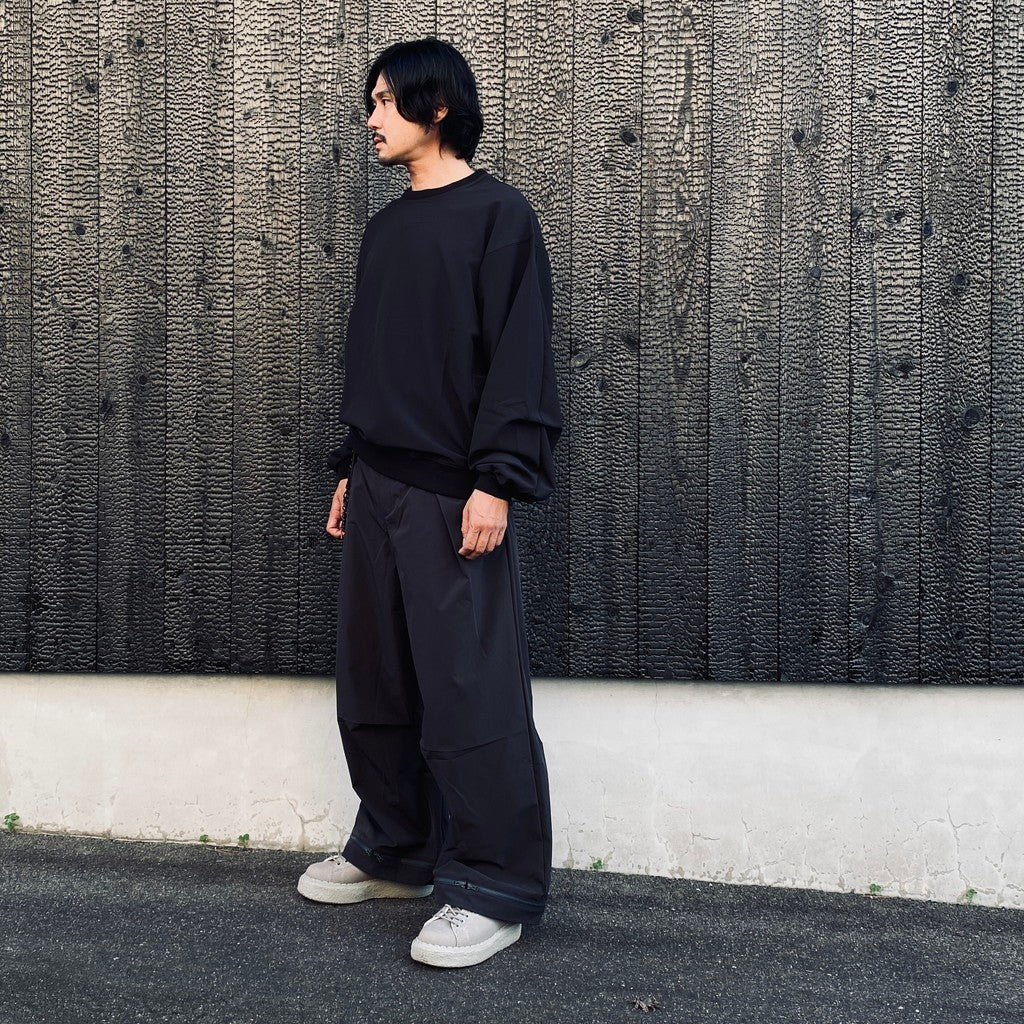 EVD3 Oversized Crewneck #Black [GOOPI-26AW-SEP-03]