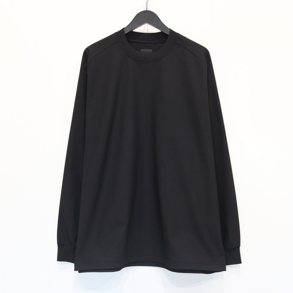 TECH LIGHTWEIGHT TEE L/S #BLACK [BE-30025W]