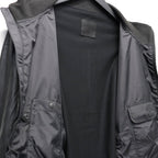 TECH SYNTHETIC SKIN WINDBREAKER JACKET #BLACK [BJ-40025W]