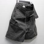 FANG SHORTS #CHARCOAL [JI-26SS-PT04]