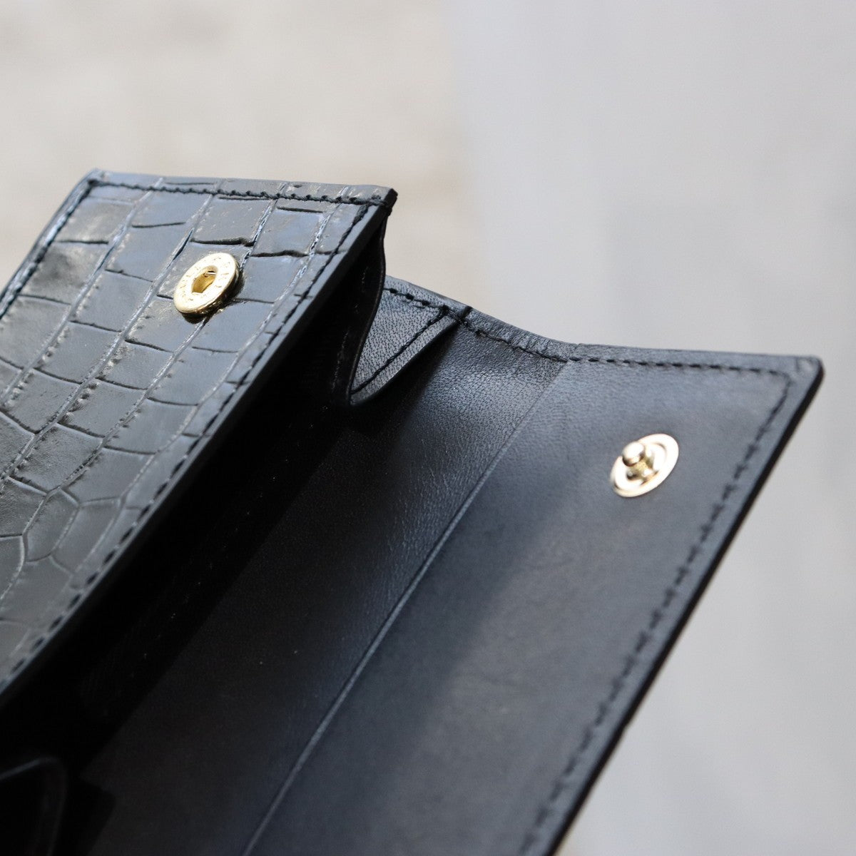 SPEAK EASY | SHORT WALLET -TYPE 1- #BLACK [24SS-WMA-WL02]