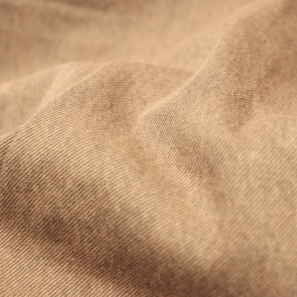 OVERDYE CURVE PANTS #L-BROWN [AY-1019]