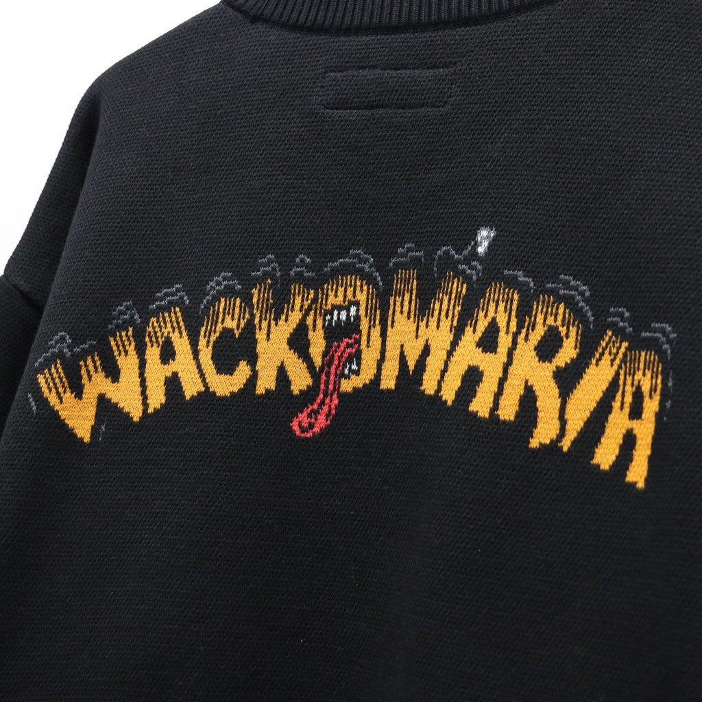 TIM LEHI | JACQUARD SWEATER #BLACK [26SS-WMK-KN07]