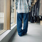 REPAIRED INDIGO PAINTER PANTS #AGED INDIGO [BW252-RIPP]