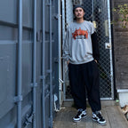 SYNTHE CORD CROPPED PANTS #BLACK [SS24-B03]