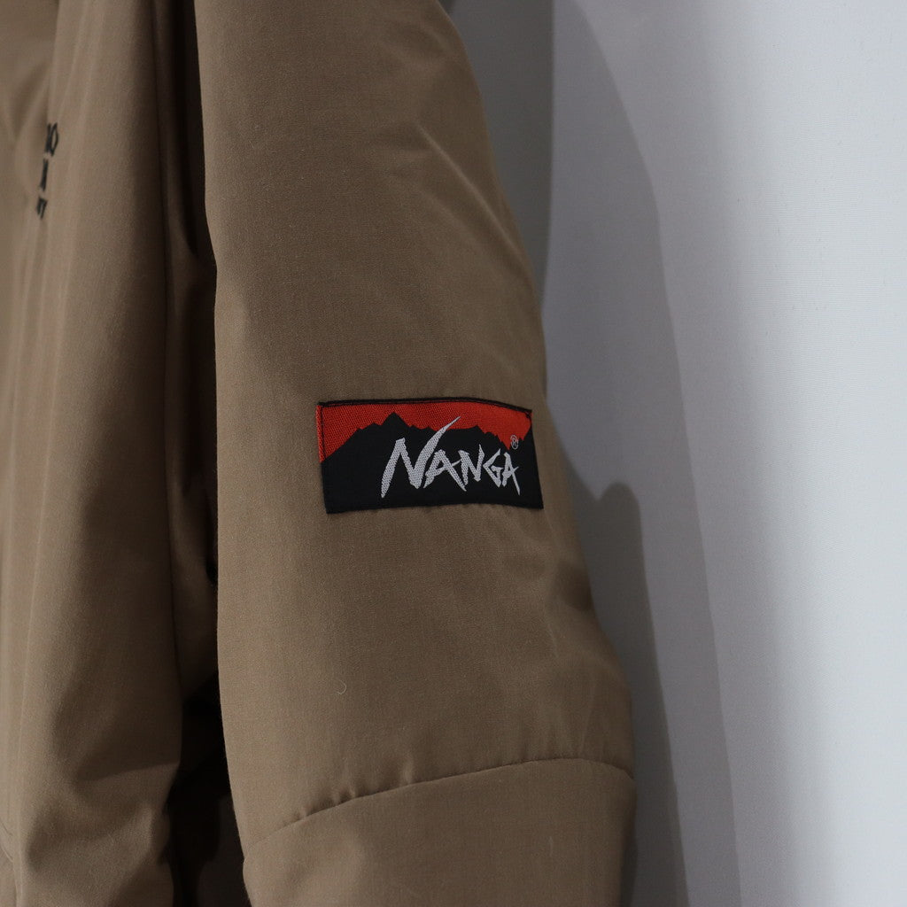 NANGA | MOUNTAIN BELAY COAT -TYPE 2- #BEIGE [23FW-WMO-NA02]