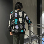 56 TATTOO STUDIO | JACQUARD SWEATER (TYPE-2) #BLACK [56TS-WM-KN02]