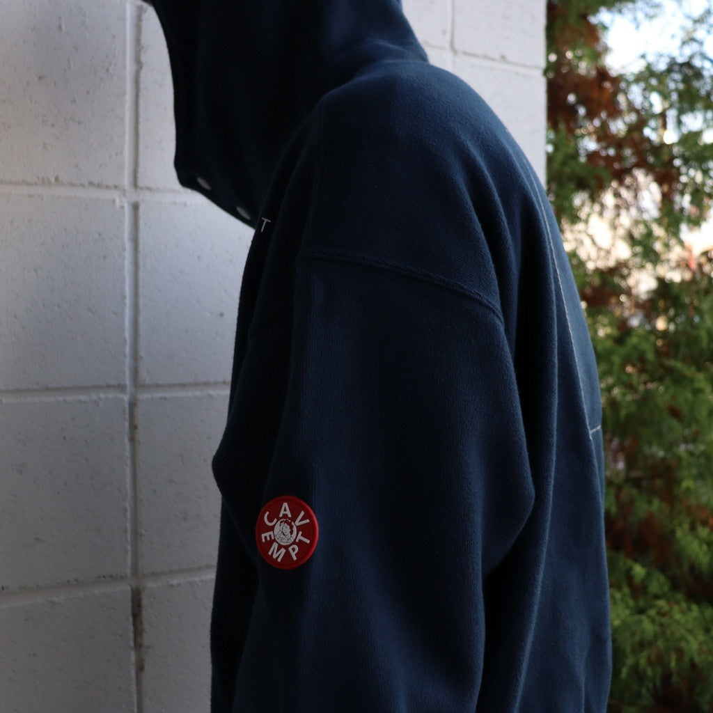 NECK SNAP DBL KNIT HOODY #NAVY [CES28CS17] - cocorozashi 三重県