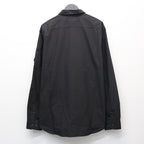 SH LONG SLEEVE IN POPELINE #BLACK 999 [20CMSH229A]