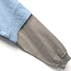 Skate Logo Layered L/S Tee #Slate x Grey [SD26S-CT05]