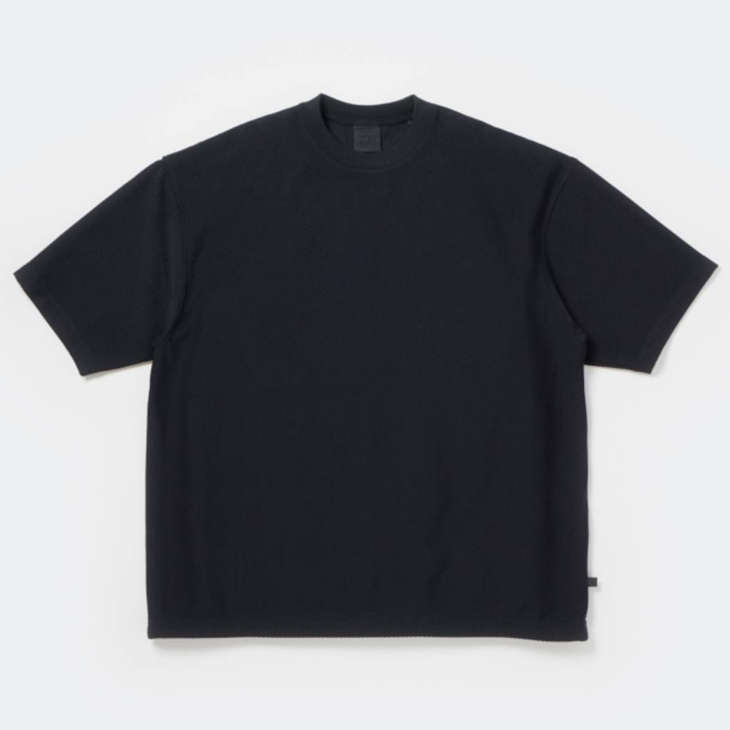 TECH MESH CREW S/S #BLACK [BE-40026W]