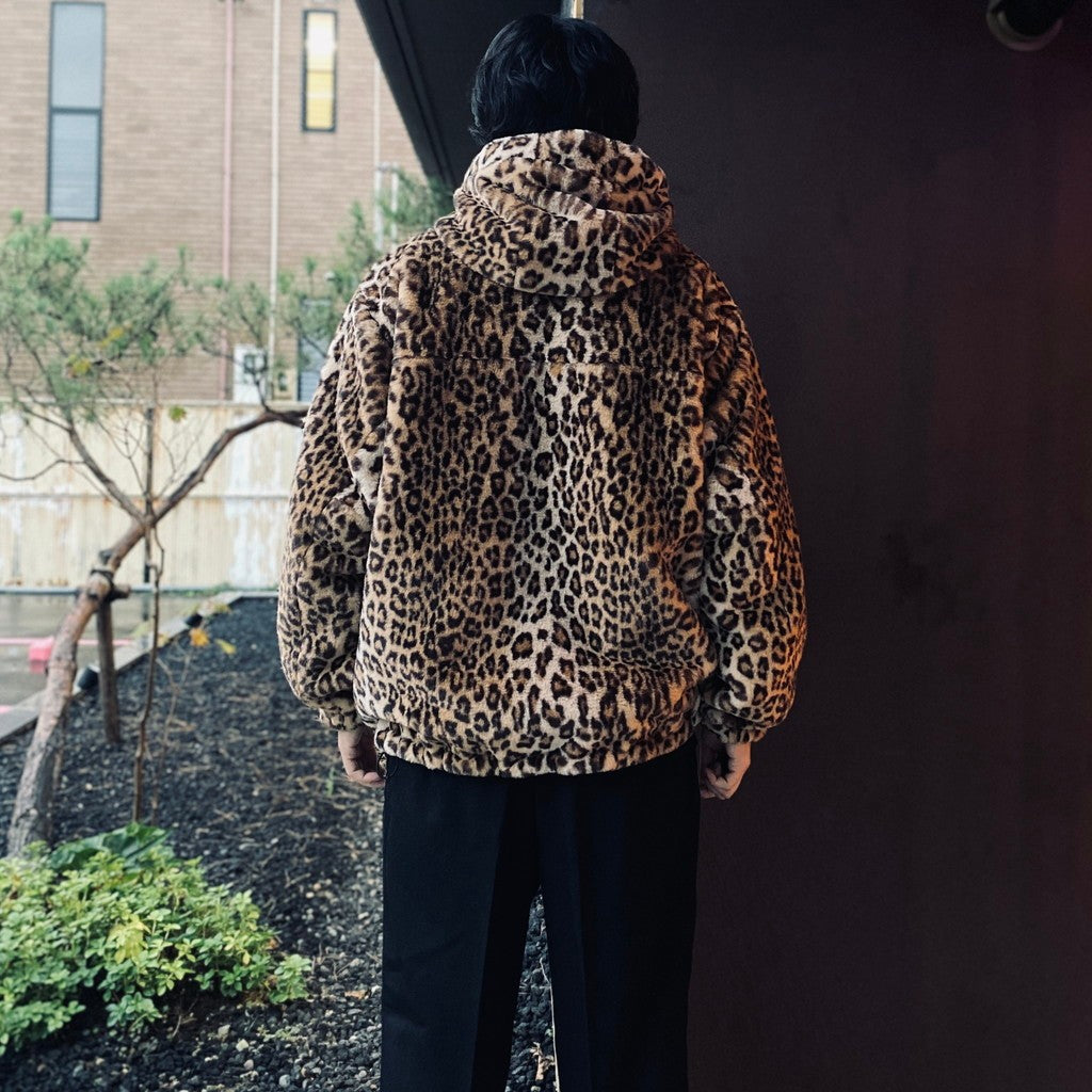 NANGA | LEOPARD FUR MOUNTAIN PARKA #BEIGE [26FW-WMO-NA09]