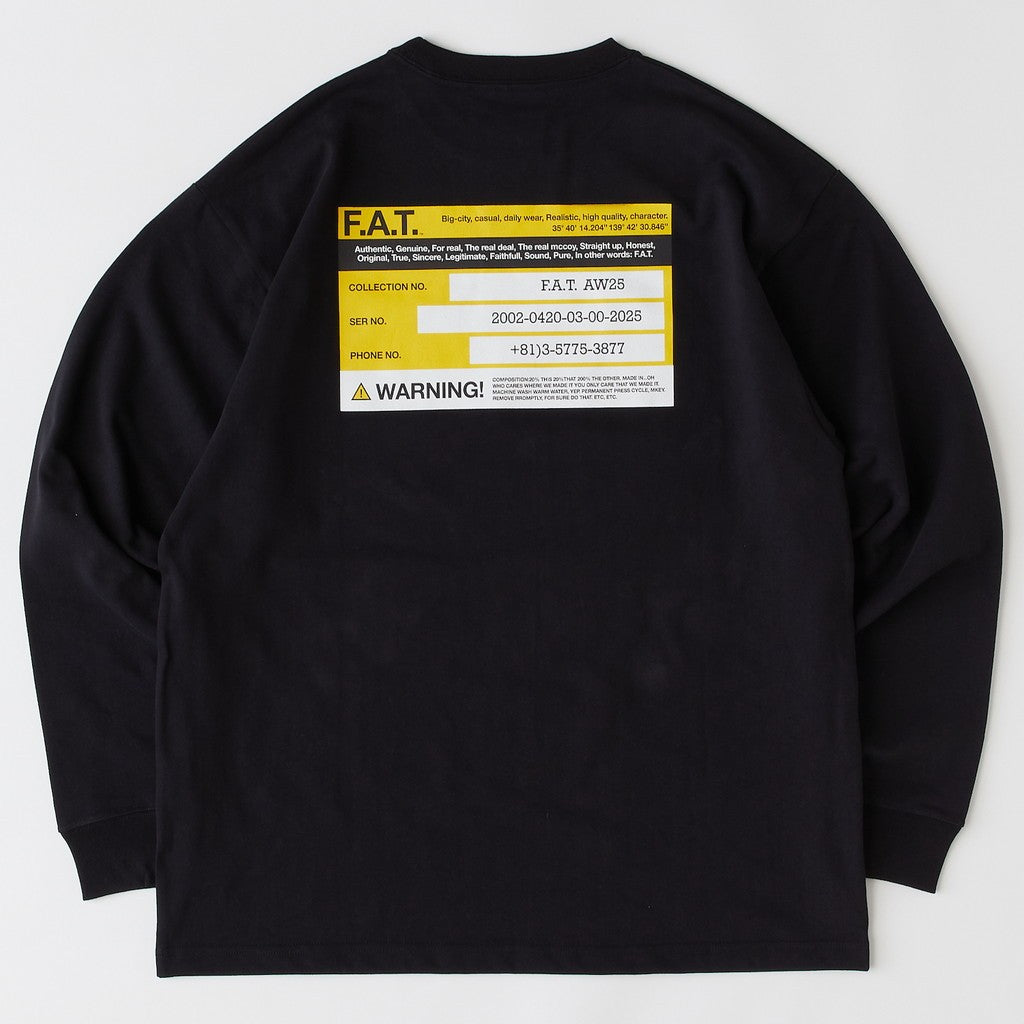 WARNINTee #BLACK [F32520-CT11]